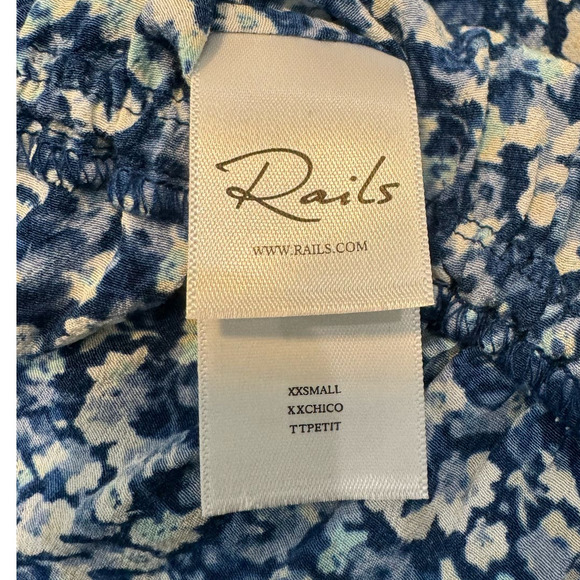 32. RAILS NWOT $238 Eliza Iced Crysanthemum Mini Dress Size XXS - Picture 9 of 11